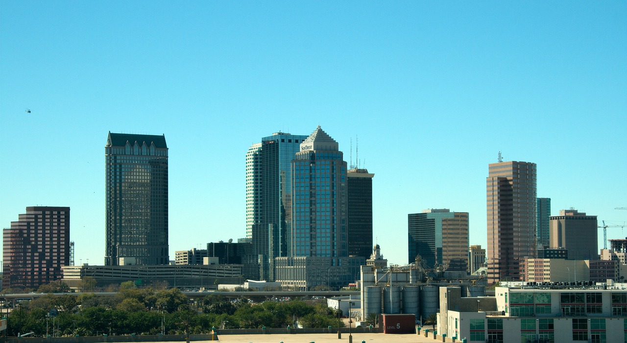 skyline of Tampa, Florida